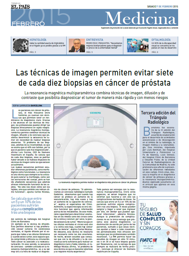 El País Febrero Salud y Medicina