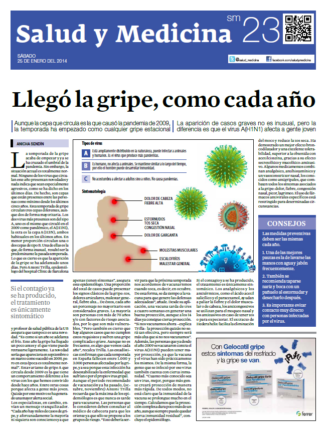 El Peri Dico Enero Salud Y Medicina